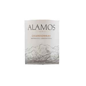 imagen de Set de 6 botellas de vino blanco Ãlamos Chardonnay 750ml (341)